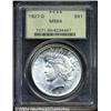 Image 1 : 1927-D $1 MS64 PCGS.