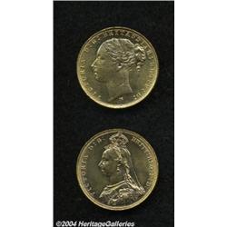 Victoria gold Sovereigns,
