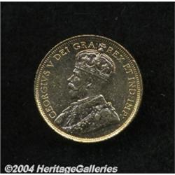 George V gold 5 Dollars 1913,