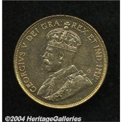 George V gold 10 Dollars 1913,