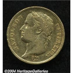 Napoleon gold 40 Francs 1811A,