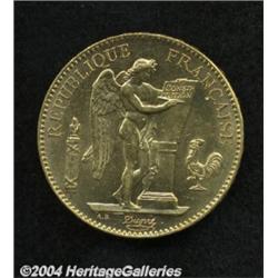 Republic. Gold 100 Francs 1900,