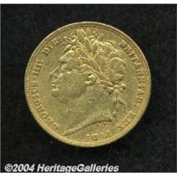 George IIII gold Sovereign 1823,
