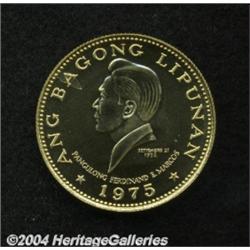 Republic. Gold 1000 Piso 1975,