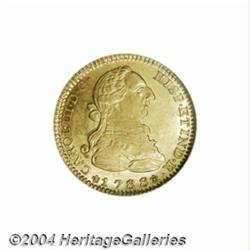 Carlos III gold 2 Escudos 1788M-M,
