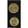 Image 2 : Republic. Gold 1/2 and 1 Pound 1950,