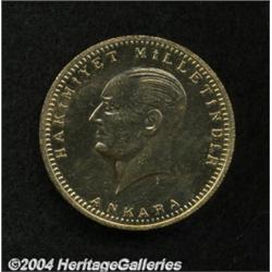 Republic gold 500 Piastres 1968,