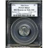 Image 1 : 1976 MS Cent--Double Denomination, Struck on Ten Cent Planchet--MS63 PCGS.