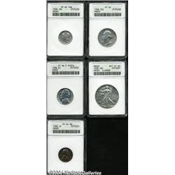 1938 ANACS Certified Proof Set.
