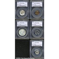1941 Proof Set PR65 to PR67 PCGS.