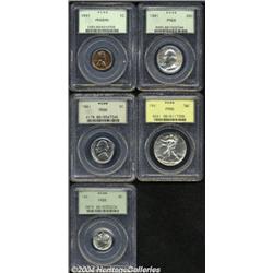 1941 PCGS Certified Proof Set.