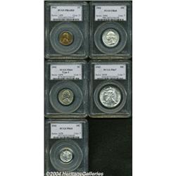 1942 PCGS Certified Proof Set.