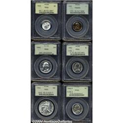 1942 PCGS Certified Proof Set.