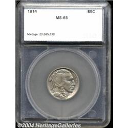 1914 5C Nickel MS65 SEGS (MS64).