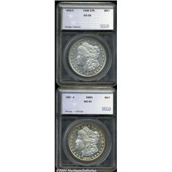 1881-S $1 Morgan Dollar MS64 Deep Mirror Prooflike SEGS (MS62),