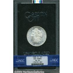 1880-CC $1 MS65 NGC.