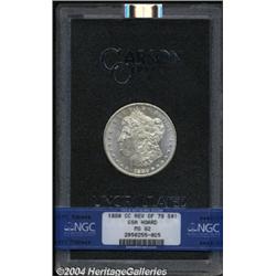 1880/79-CC $1 Reverse of 1878 MS62 NGC.