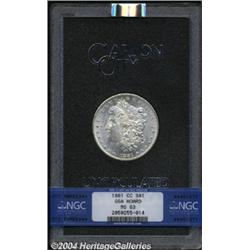 1881-CC $1 MS63 NGC.