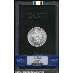 1881-CC $1 MS64 NGC.