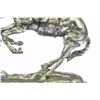 Image 2 : Silver Plated Rattle Snake Bronze Sculpture