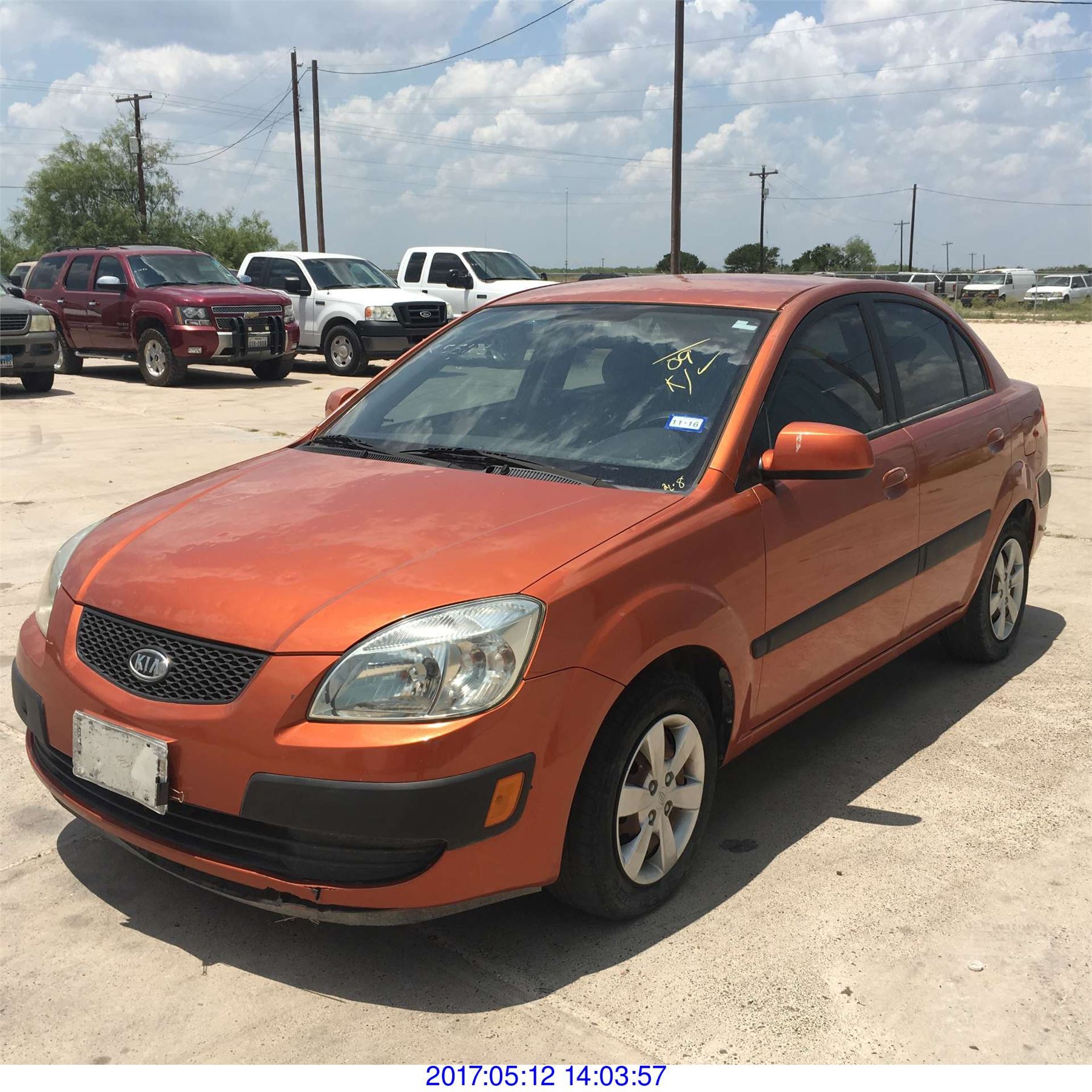 2009 KIA RIO// REBUILT SALVAGE // TEXAS REG ONLY