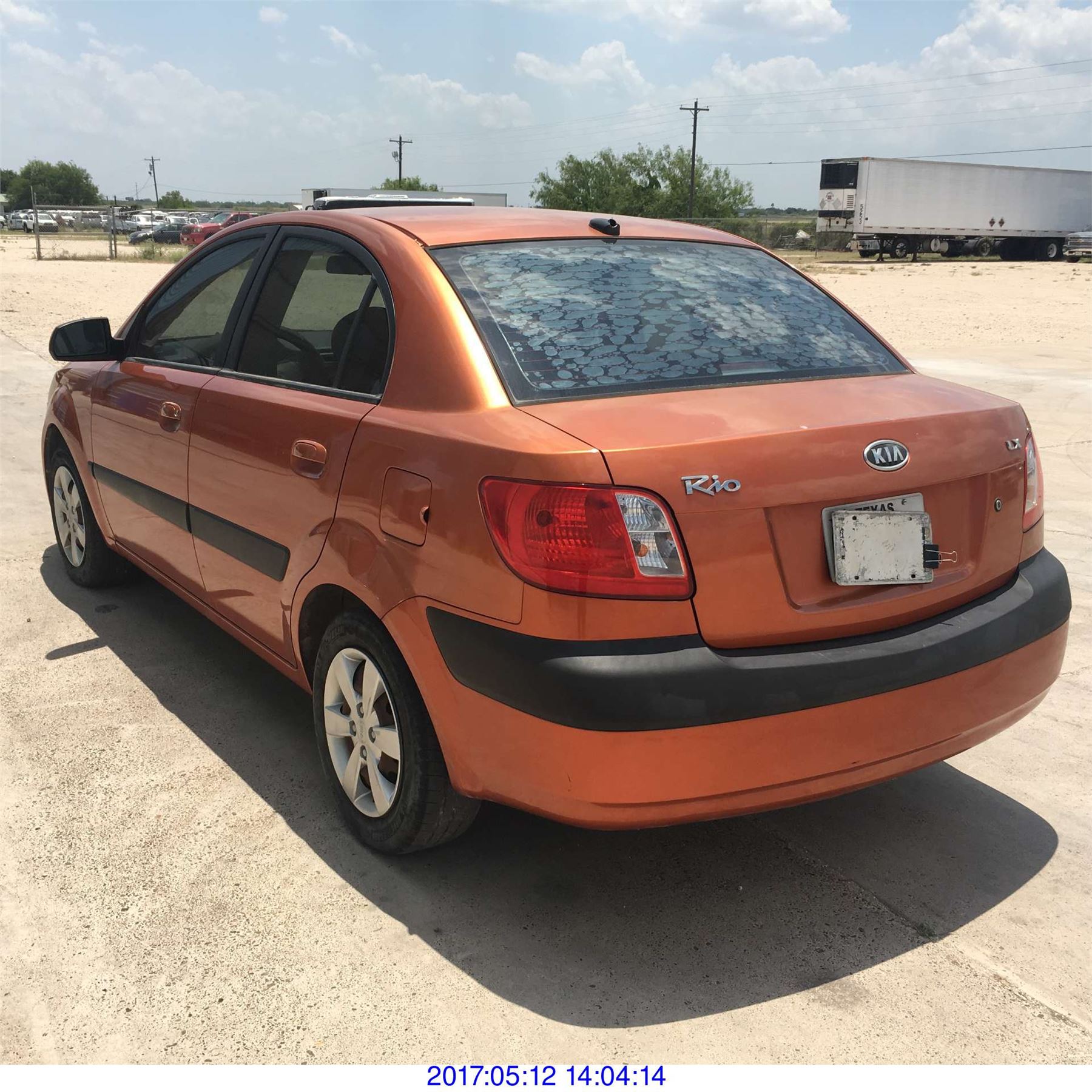 2009 KIA RIO// REBUILT SALVAGE // TEXAS REG ONLY