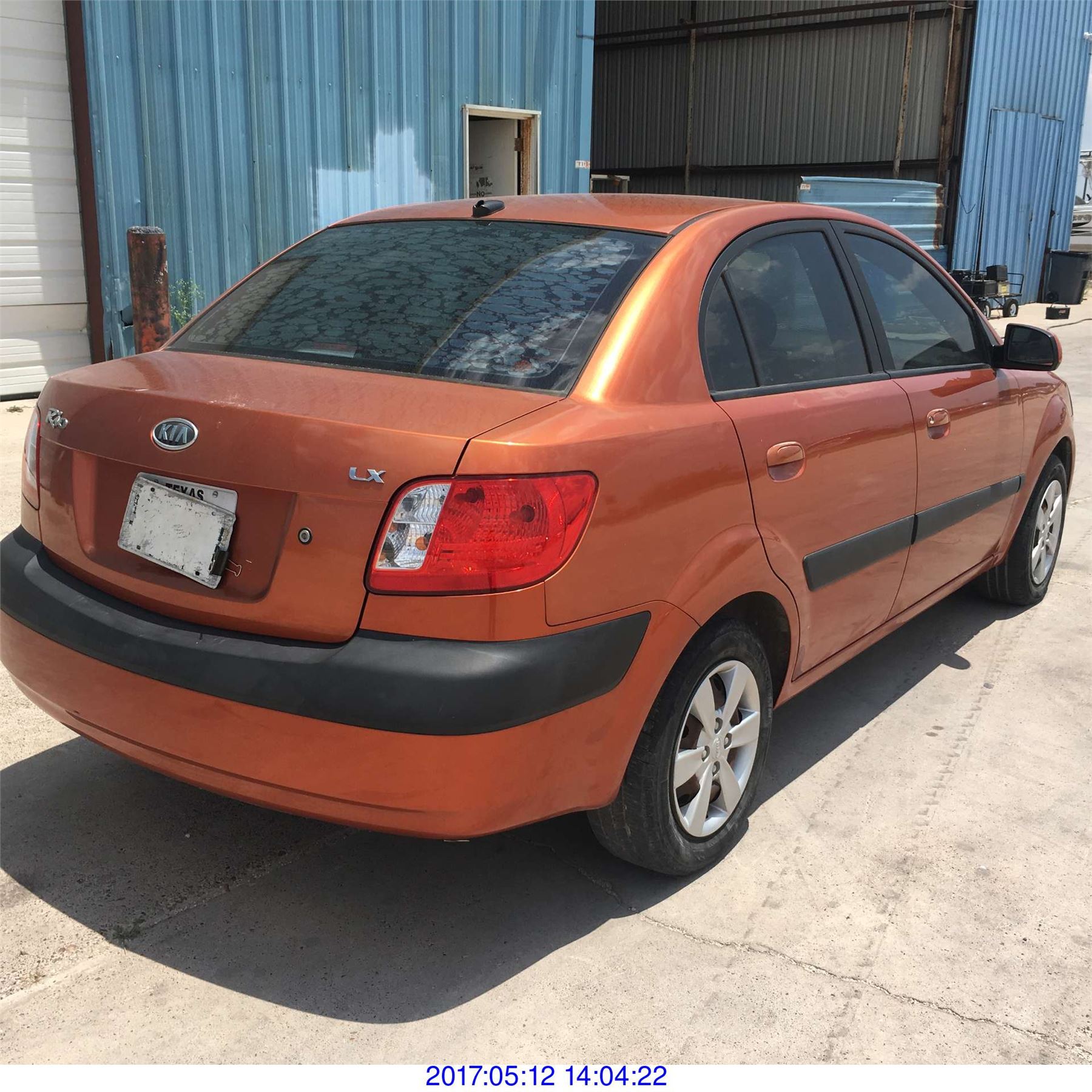2009 KIA RIO// REBUILT SALVAGE // TEXAS REG ONLY