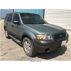 2006 - FORD ESCAPE // TEXAS REG ONLY