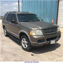 2002 - FORD EXPLORER // TEXAS REG ONLY