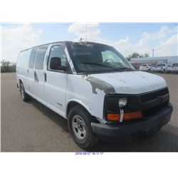 2003 - CHEVROLET EXPRESS 2500 // TEXAS REG ONLY