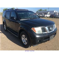 2006 - NISSAN PATHFINDER // TEXAS REG ONLY
