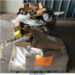 OIL & AIR FILTERS,STARTERS,AIR HOSES, MUFFLER AND MORE MISC ITEMS. MOST ARE NEW ITEMS
