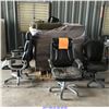Image 1 : CHAIRS, FILING CABINET,SOFA SEATS,KEYBOARDS,DESK,COPIER AND MORE MISC ITEMS