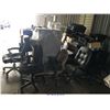 Image 3 : CHAIRS, FILING CABINET,SOFA SEATS,KEYBOARDS,DESK,COPIER AND MORE MISC ITEMS