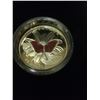 Image 2 : 2016 $20 FINE SILVER COIN (99.99% PURE) "THE COLOURFUL WINGS OF A BUTTERFLY"