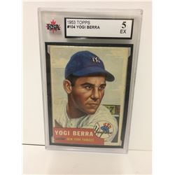 1953 TOPPS #104 YOGI BERRA (5 EX)