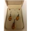 Image 2 : AUTHENTIC AMBER EARINGS AND PENDANT SET