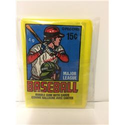 1979 O PEE CHEE BASEBALL WAX PACK