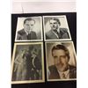 Image 1 : VINTAGE 5" X 7" MOVIE STAR PHOTO LOT