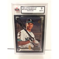 1994 UPPER DECK SP #15 ALEX RODRIGUEZ ROOKIE CARD (9 MINT)