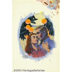 American Illustrator - Original Paperback Cover Art (c.1970).