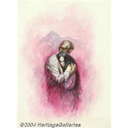 American Illustrator - Original Paperback Cover Art (c.1970).