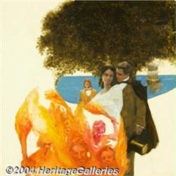 American Illustrator - Original Paperback Cover Art (1975).