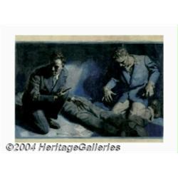 McClelland Barclay (1891-1943) Original Magazine Story Illustration (c.1930).