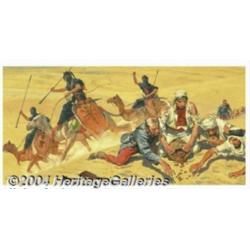 Walter Martin Baumhofer (1904-1987) Original Magazine Story Illustration (1957).