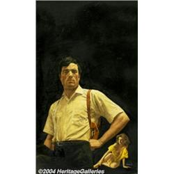 Stan Borack - Original Paperback Cover Art (1969).