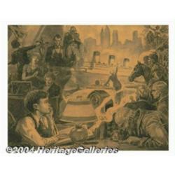 George Brehm (1878-1966) - Attributed - Original Illustration (c.1930).