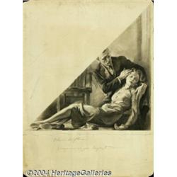 John Henry Crosman (1897-1970) Original Magazine Story Illustration (c.1935).