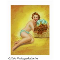 Billy De Vorss - Original Pin-up / Glamour Art (1940-1950).