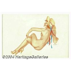 Joseph DeMartini - Original Pin-up Art (1976).